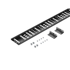 Cable route for VX IT, W x H: 145 x 2000 mm, RAL 9005