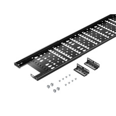 Cable route for VX IT, W x H: 265 x 2200 mm, RAL 9005