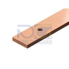 Busbar E-Cu, with integral punchings: 585 mm