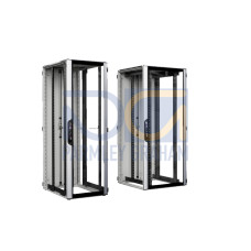 VX IT, solid, 19" mounting angles dynamic,RAL7035,WHD 800x2000x1000mm, 42U