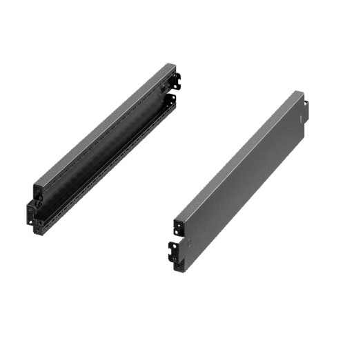 VX Base/plinth trim panel, side, H: 100 mm, for D: 800 mm