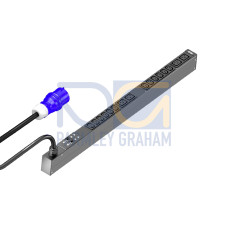 PDU basic 32A/1P CEE 12xC13+4xC19, WHD: 44x845x70, IEC 60320: 12 x C13, 4 x C19