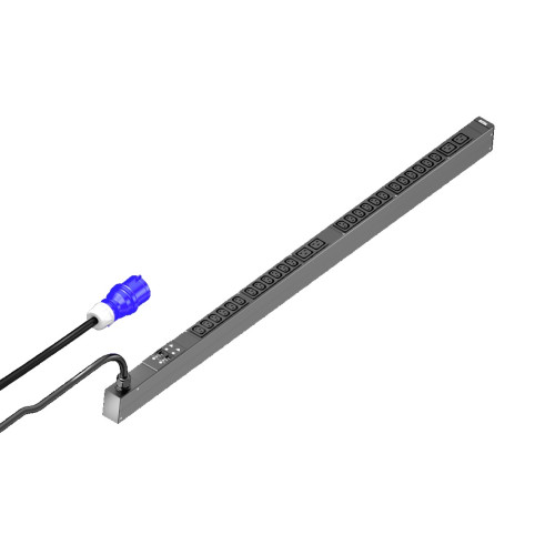 PDU basic 32A/1P CEE 24xC13+4xC19, IEC 60320: 24x C13, 4x C19