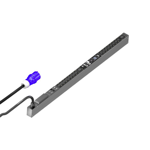 PDU switched 32A/1P CEE 16xC13+2xC19