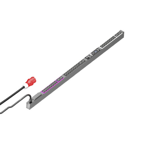 PDU managed 16A/3P CEE 24xC13+6xC19