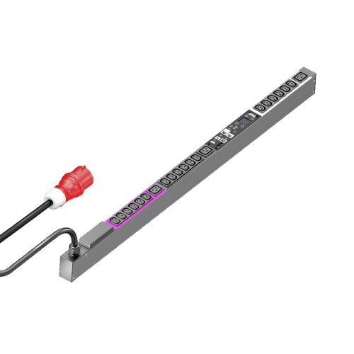 PDU metered 16A/3P CEE 18xC13+3xC19, 44x1095x70 mm