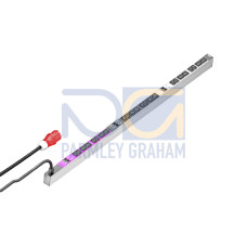 PDU basic 32A/3P CEE 12xC13+12xC19, 44x1495x70 mm, IEC 60320: 12 x C13, 12 x C19