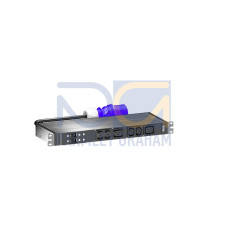 PDU basic 32A/1P CEE 4xC13+2xC19, WHD: 44x450x70, IEC 60320: 4 x C13, 2 x C19