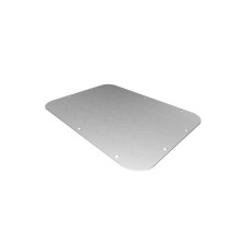 SZ Metal gland plate, for AX, with metric knockouts