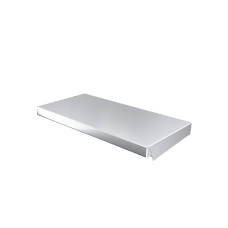 AX Prot. roof, for WD: 380x210 mm, stainless steel