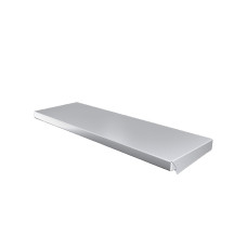 AX Prot. roof, for WD: 600x210 mm, stainless steel