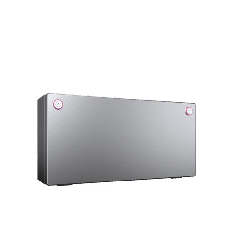 KX Bus enclosure, WHD: 400x200x120 mm, stainless steel 1.4301