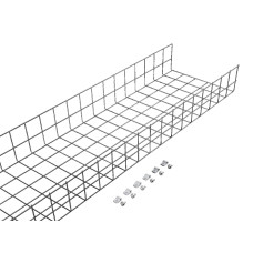 TX cable cage for cable routing and support. WHD: 120x2000x300 mm, RAL 9005