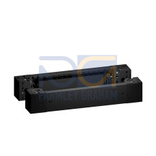 VX Base/plinth with trim panel, front/rear, H: 100 mm, for W: 600 mm