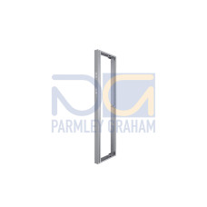 VX isolator door cover, stainless steel, WHD 103x1800x500 mm