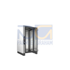 VX IT, solid,pre-conf.,19"mounting angles standard,RAL7035,WHD800x1300x800mm,24U