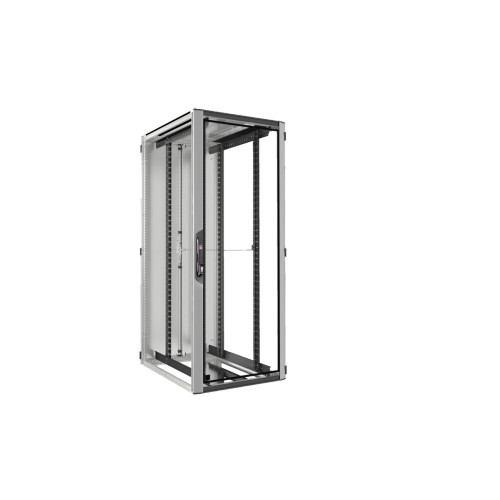 VX IT, solid, 19" mounting angles standard,RAL7035,WHD 800x2000x1000mm,42U