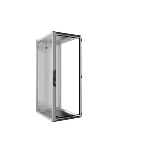 VX IT, solid, IP55, empty enclosure, RAL7035, WHD 800x2000x100mm, 42U