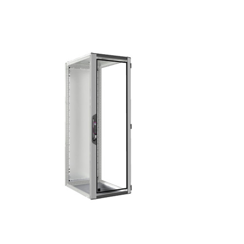 VX IT, solid, IP55, empty enclosure, RAL7035, WHD 600x1800x800mm, 38U