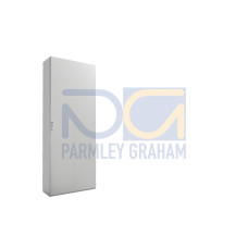 Free-standing enclosure system, 800x2000x300 mm, Sheet Steel, mounting plate