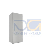 Free-standing enclosure system, 800x2000x600 mm, Sheet steel, mounting plate