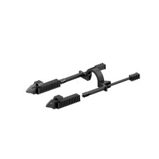 Connector lock for busbar entry (rear section), RAL 9005