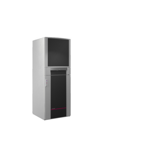 PC enclosure system, 600x1600x636 mm, Sheet steel, keyboard drawer