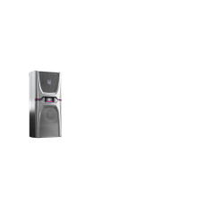 Cooling unit Blue e+, wall-mounted, 1.6 kW, Stainless steel, 400 x 950 x 310 mm