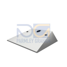 CP Pedestal base plate modular, small, CP 60, WHD: 400x108x400 mm