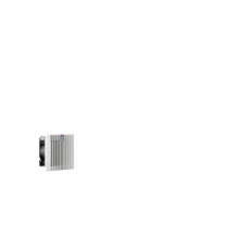 Blue e+ fan-and-filter unit 63/72 m³/h, 230 V, RAL 7035