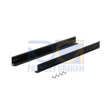 Support strips for 19"mounting angles dynamic, To fit: 800x1000 mm