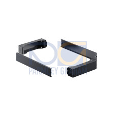 AX base/plinth trim panel, front/rear, H: 100 mm, for W: 1200 mm