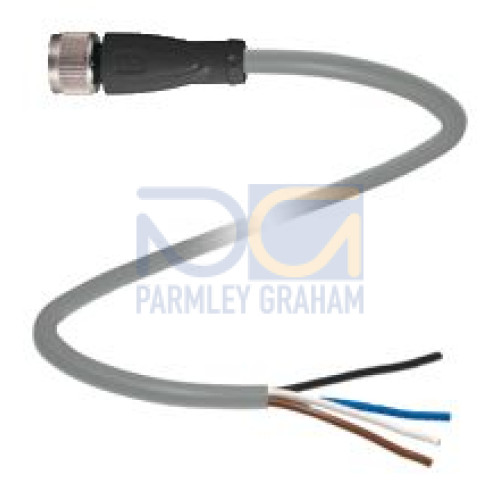 Power Cable 3m 5-pin M12 Male A code open leads