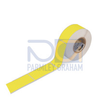 Type labels, 70 x 33 mm, yellow