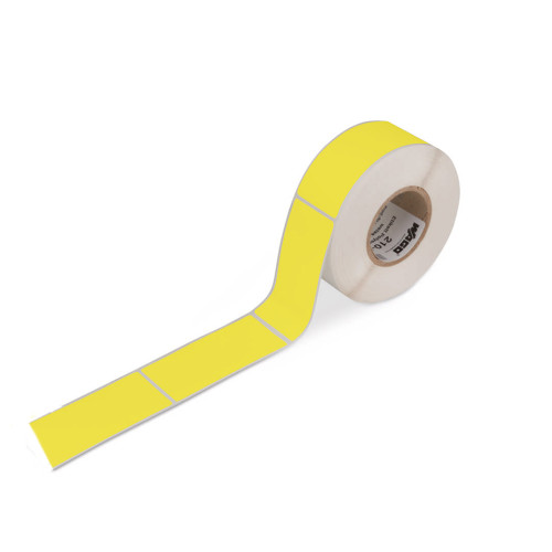 Type labels, 70 x 33 mm, yellow