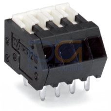 THR PCB terminal block, Locking slides, 0.5 mm&sup2;, black
