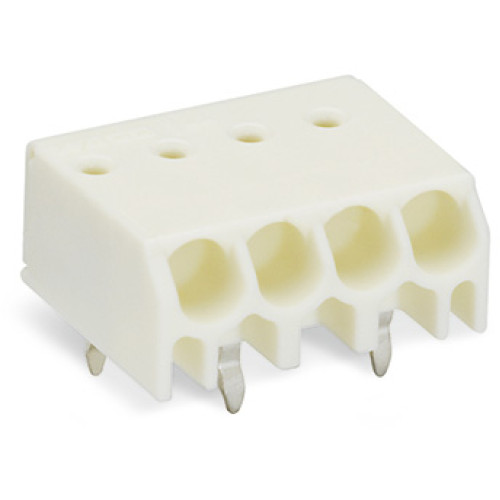 PCB terminal block, 1.5 mm&sup2;, Pin spacing 3.5 mm, white