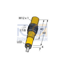 Inductive Sensor, With Increased Temperature Range, Operating voltage 20250