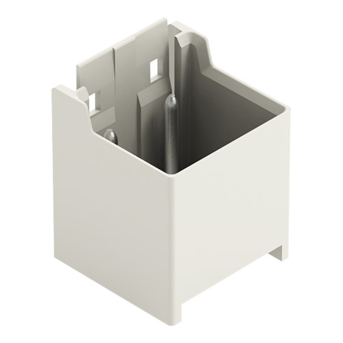 THR male header, 1.4 mm &Oslash; solder pin, straight, light gray