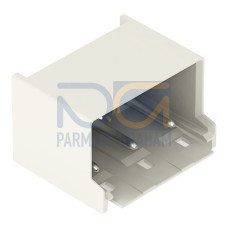 THR male header, 1.4 mm &Oslash; solder pin, angled, light gray