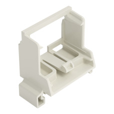 Mounting carrier, for 10-wire connectors, 221 Series - 4 mm&sup2;, light gray