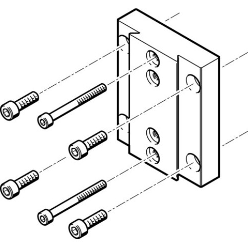 HMVA-DLA40 Actuator adapter kit