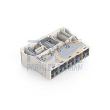 Snap-in plug, 5-pole, Cod. A, white