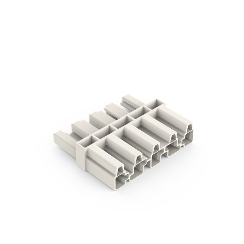 Intermediate coupler, 5-pole, Cod. A, white