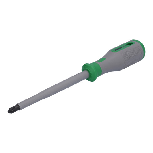 VDE crosshead screwdriver, PH3 x 150, VDE tested, green/gray