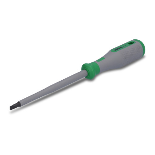 VDE slot screwdriver, 5.5 x 1.0 x 125, VDE tested, green/gray
