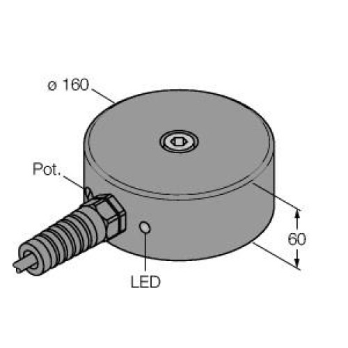 Inductive Sensor, With Increased Temperature Range, Operating voltage 1055