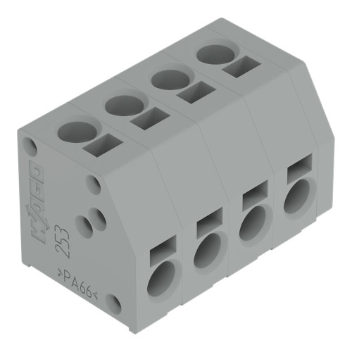 2-conductor PCB terminal block, 1.5 mm&sup2;, Pin spacing 5 mm, orange