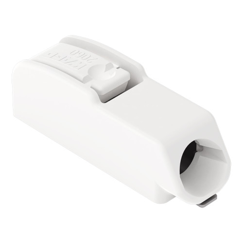 SMD PCB terminal block, push-button, 0.75 mm&sup2;, white