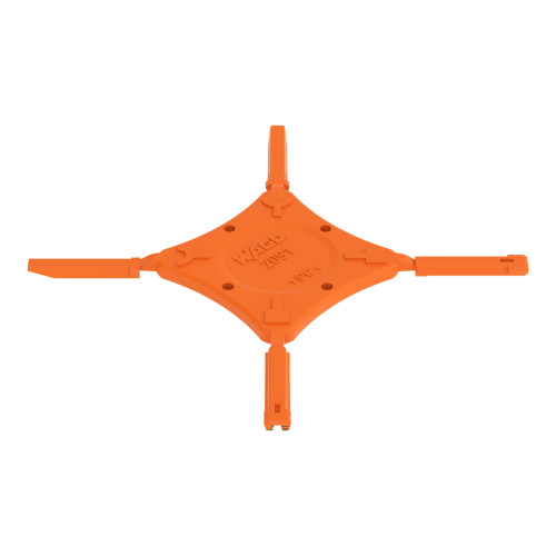 Coding key carrier, suitable for 3.5 mm pin spacing, orange